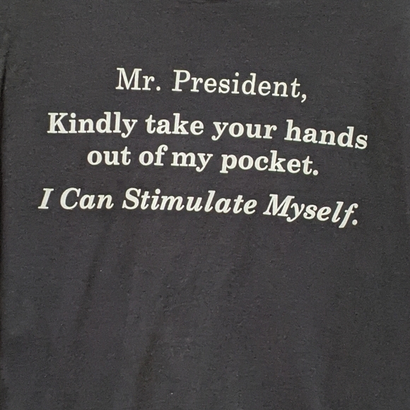 Gildan Men's Short Sleeve Sarcastic Political Graphic Tee Size 2X - Picture 2 of 4